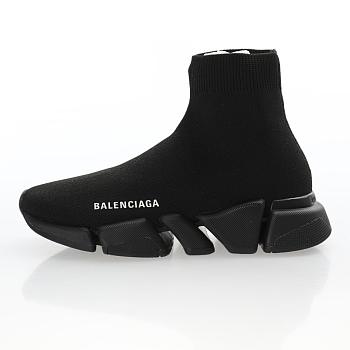 Balenciaga Speed Trainer Full Black 617196 W1702 1015