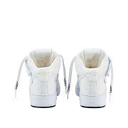 Louis Vuitton x Nike Air Force 1 Mid White  - 3