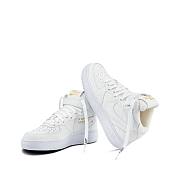 Louis Vuitton x Nike Air Force 1 Mid White  - 4