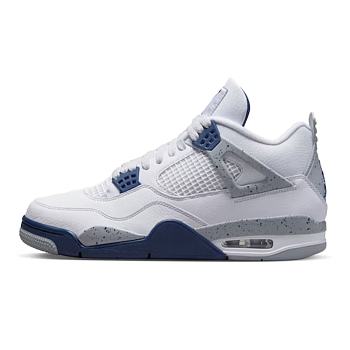 Air Jordan 4 Retro White Midnight Navy  DH6927-140