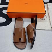 Hermes Leather Slide - 1