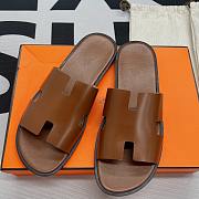 Hermes Leather Slide - 4