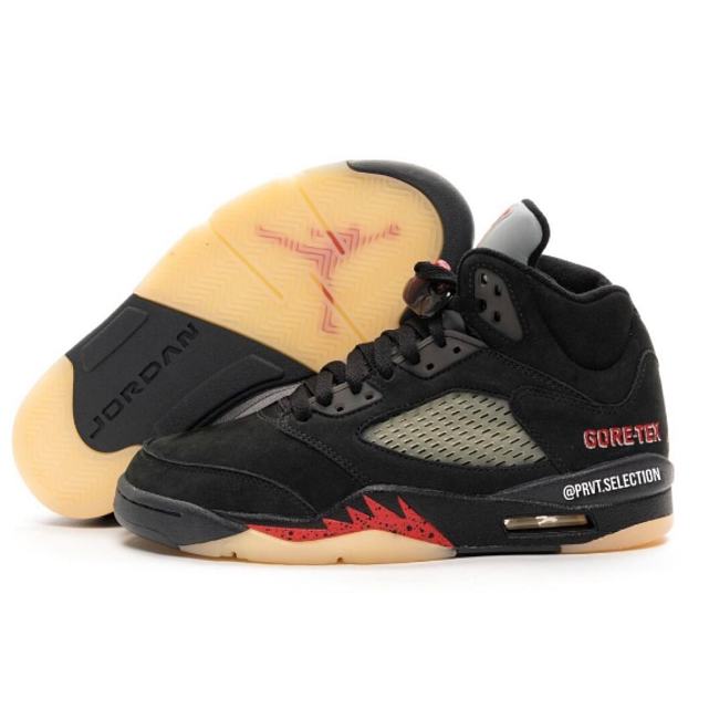 Air Jordan 5 Gore-Tex “Off-Noir” Supreme DR0092-001 - 1