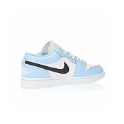 Air Jordan 1 Low Ice Blue Black (GS) - 554723-401 - 5