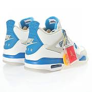 Air Jordan 4 Retro Military Blue (2012) 308497-105 - 4