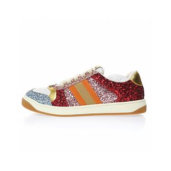 Gucci Lovelight Screener sneaker with glitter 710534 FAAKU 4942