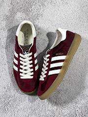 adidas originals x Gucci gazelle burgundy - 3