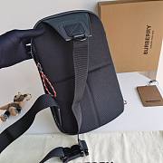 Burberry Horseferry Print Coated Canvas Backpack - 3