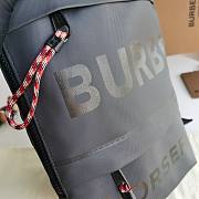 Burberry Horseferry Print Coated Canvas Backpack - 2