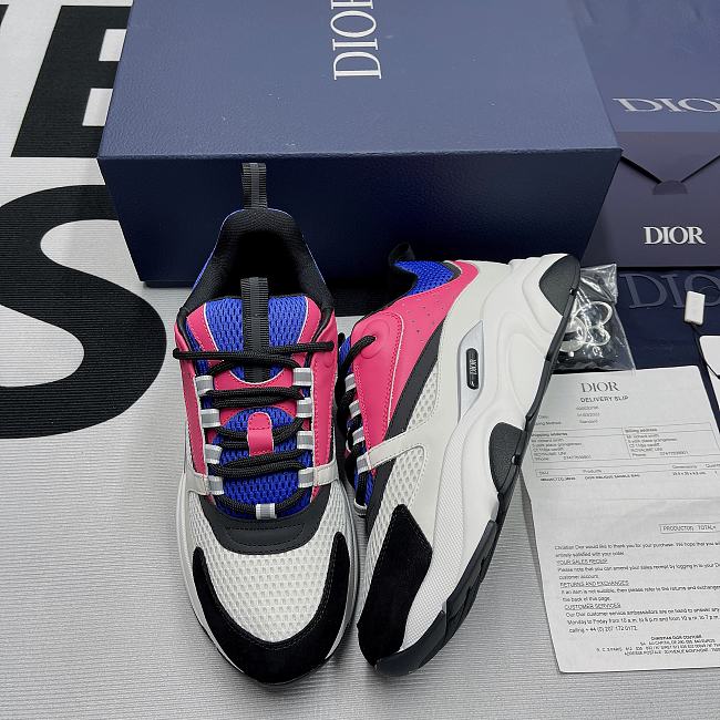 B22 LowTop Pink Blue - 1