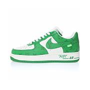 Louis Vuitton Nike Air Force 1 Low By Virgil Abloh Green - AEU3BM16M693-1A9V9V - 1