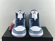 Air Jordan 1 Mid French Blue Fire Red DN3706-401 - 6