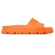 Prada Triangle Logo Slide 'Orange' 1XX626-3LKV-F0S73 - 6