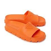Prada Triangle Logo Slide 'Orange' 1XX626-3LKV-F0S73 - 4