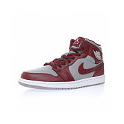 Air Jordan 1 Mid Team Red DQ8426-615 - 5