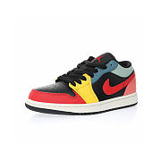 Air Jordan 1 Low SE Black Multi-Color (W) - DN3739-060 - 5