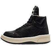 Converse TURBOWPN Hi Rick Owens DRKSHDW Black 172342C - 1