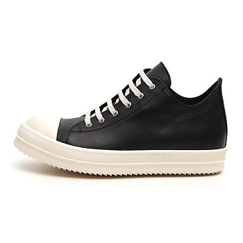 RICK OWENS SS22 FOGACHINE LOW SNEAKS IN FULL GRAIN