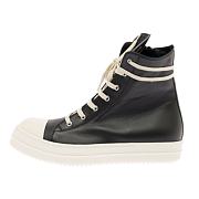 RICK OWENS SS22 FOGACHINE SNEAKERS IN FULL GRAIN CALF - okfoot.ru