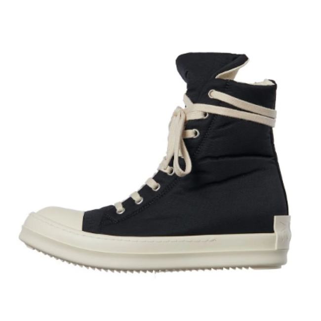 Rick Owens DRKSHDW Double Bumper High Black - DS19F6803 MU 09 - 1