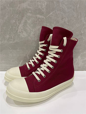 Rick Owens Phlegethon High Dark Red Milk