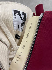 Rick Owens Phlegethon High Dark Red Milk - 6