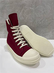 Rick Owens Phlegethon High Dark Red Milk - 5