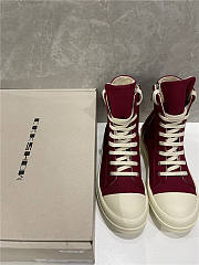 Rick Owens Phlegethon High Dark Red Milk - 2