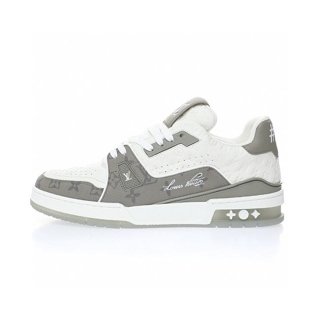 LOUIS VUITTON TRAINER SNEAKER LV 1AANGE - 1