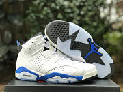 Air Jordan 6 Retro Sport Blue (2014) 384664-107 - 6