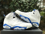 Air Jordan 6 Retro Sport Blue (2014) 384664-107 - 5