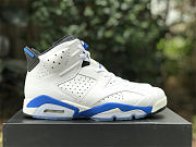 Air Jordan 6 Retro Sport Blue (2014) 384664-107 - 4