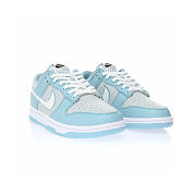 Nike Dunk Low Retro Fleece Swoosh Worn Blue FB1871-011 - 6