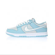 Nike Dunk Low Retro Fleece Swoosh Worn Blue FB1871-011 - 2
