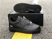 Nike Air Force 1 Low Supreme Black CU9225-001 - 4