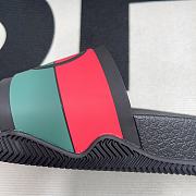 Men's Interlocking G slide sandal 655265 JFA00 8815 - 5