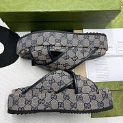 Men's GG slide stripe sandal 692951 2HK60 4061 - 2