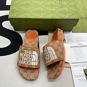 Men's The North Face x Gucci GG slide 679904 2HKM0 9770 - 1