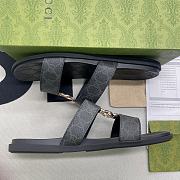 Gucci Slide Black Sandal  - 4