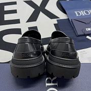 Dior Oblique Black Loafers 3LO103ZCD-H961 - 6