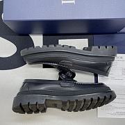 Dior Oblique Black Loafers 3LO103ZCD-H961 - 4