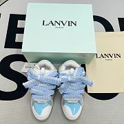 Lanvin Leather Curb Light Blue - 4