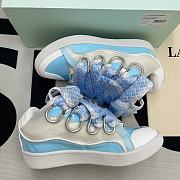 Lanvin Leather Curb Light Blue - 5