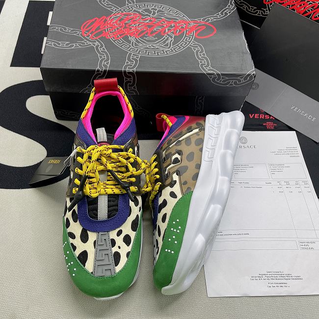 Versace Chain Reaction Burgundy Mix - 1