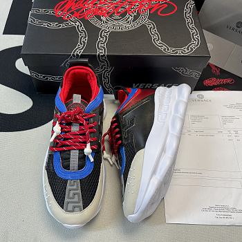 Versace Chain Reaction Burgundy Mix Nero 