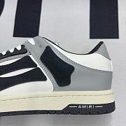 Amiri Skel Low Top Sneakers Black Grey  - 3