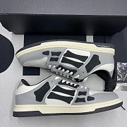 Amiri Skel Low Top Sneakers Black Grey  - 5