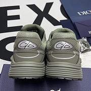 B30 SNEAKER Olive Mesh and Technical Fabric 3SN279ZRD_H680 - 5