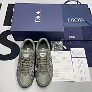 B30 SNEAKER Olive Mesh and Technical Fabric 3SN279ZRD_H680 - 4