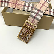 Burberry Knight Belt Beige Gold - 5